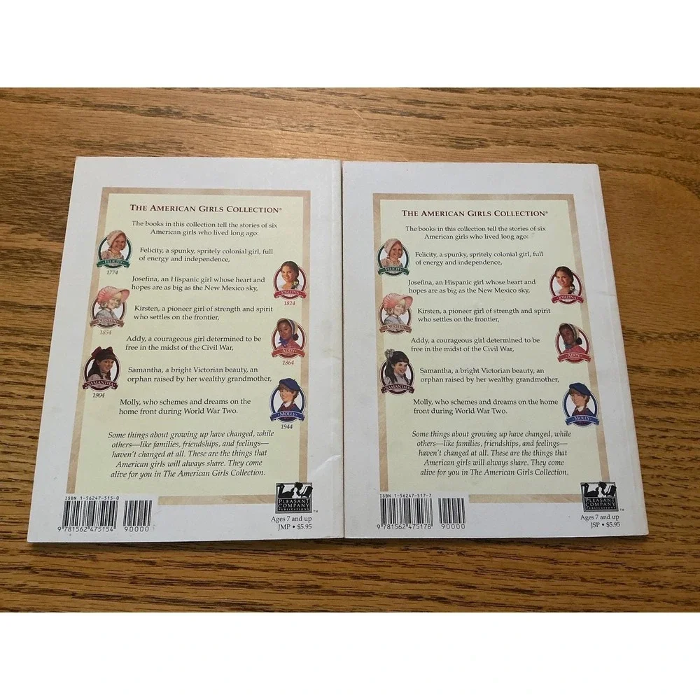 American Girl Josefina Book 1 & 2 Meet Josefina Learns a Lesson Pleasant Company